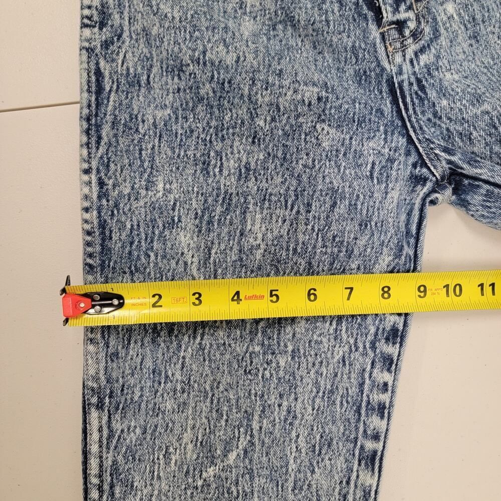 Fly Girl Vintage Stonewash Jeans Authentic 80s Denim - Picture 9 of 13